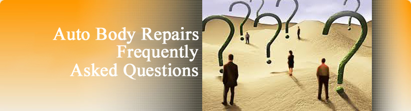Auto Body Repair Frequently Asked Questions